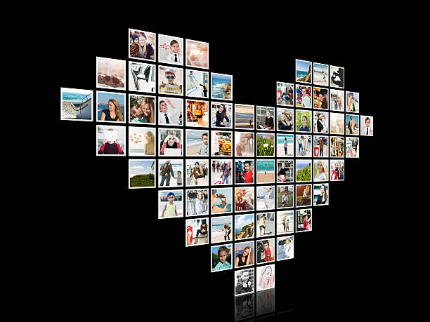istock Love Heart Media concept smart TV 465302720