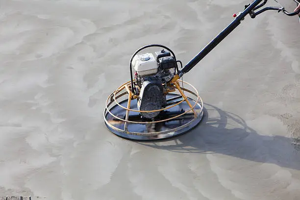 Photo of polishing concrete