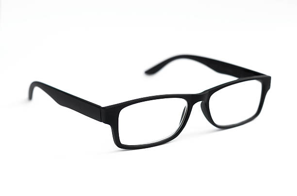 istock Black Eye Glasses Isolated on White shallow depth of field 465308130