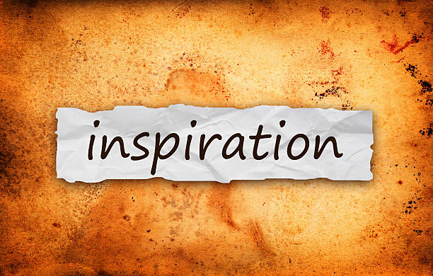 istock Inspiration title on piece of paper 465312215
