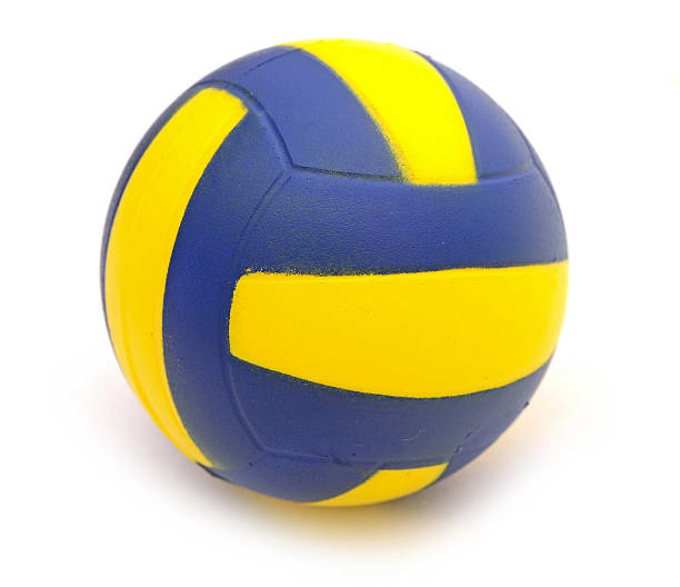 istock small volleyball ball isolated on white background 465315367