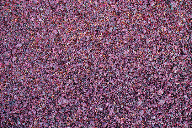 Pomace residue after pressing