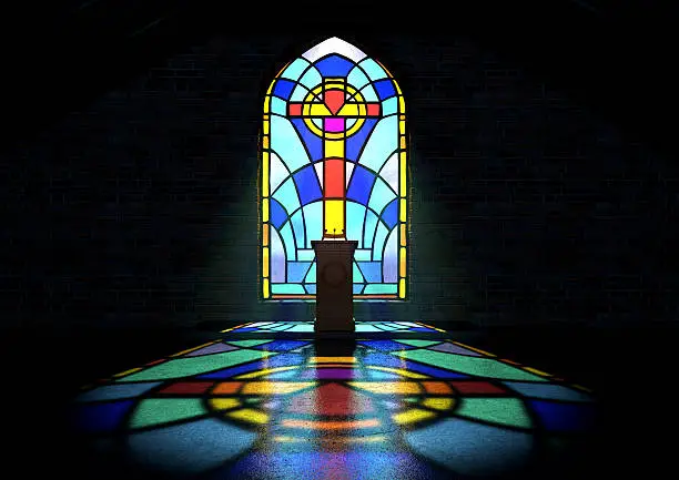 Photo of Stained Glass Window Church