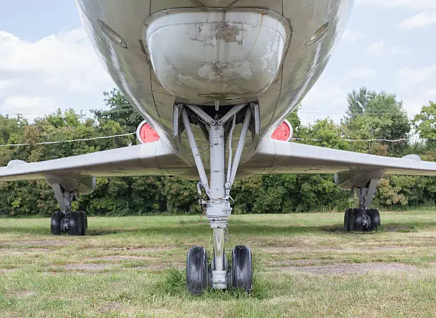 Photo of Undercarriage of the airplane