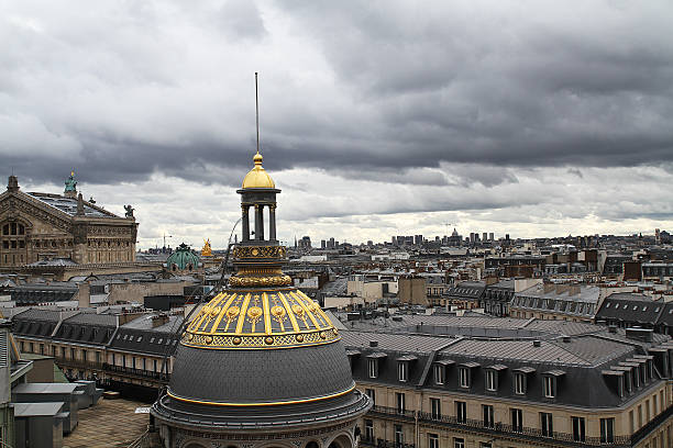 istock The roofs of Paris, Garnier Opera 465325159