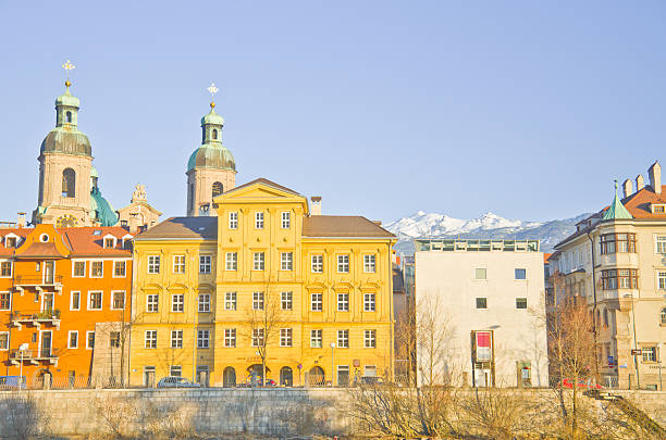 istock Innsbruck Austria - architecture and nature background 465326563