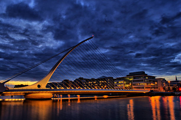 istock Samuel Beckett bridge in Dublin, Ireland 465330494