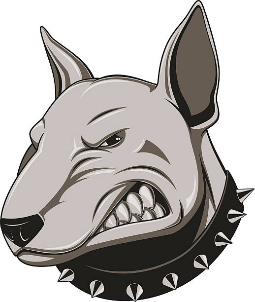 Angry dog様 Cartoon Angry Dog Vinyl Sticker Decal | eBay