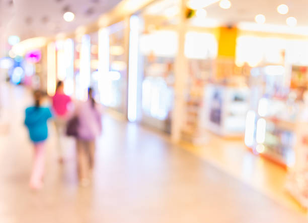 istock blurred image of shopping mall and restaurant. 465335684