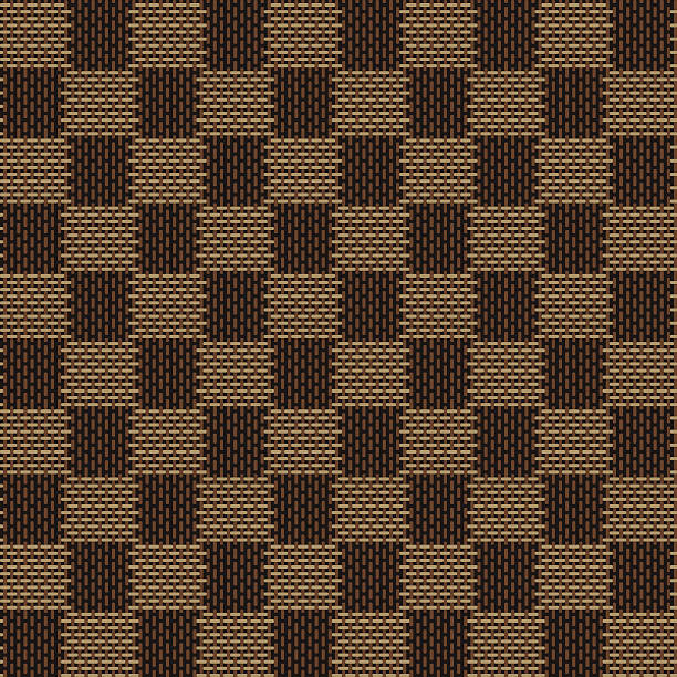 plac brown beżowy bezszwowa tkanina tekstura wzór - wallpaper textile retro revival tartan stock illustrations