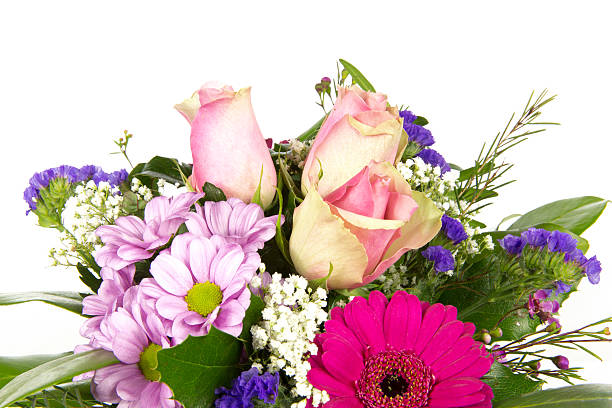 istock Bouquet green pink 2 465344259