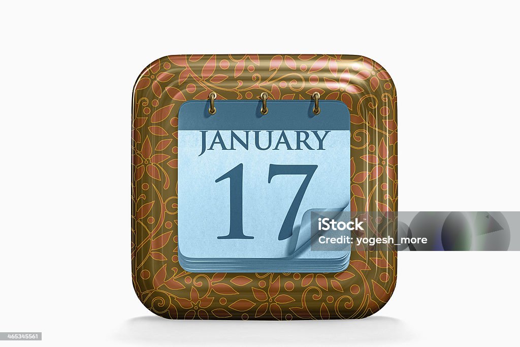 Calendário de Janeiro de mês - Royalty-free Agenda Pessoal Foto de stock