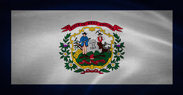 istock flag of west virginia 465347530