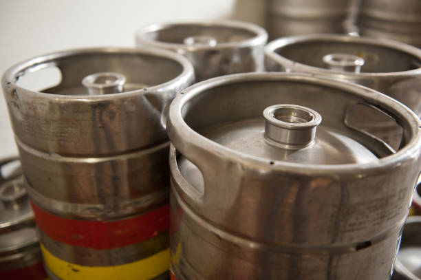 istock Barrels Of Beer 465351274