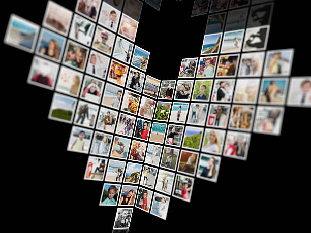 istock Love Heart Media concept smart TV 465351852