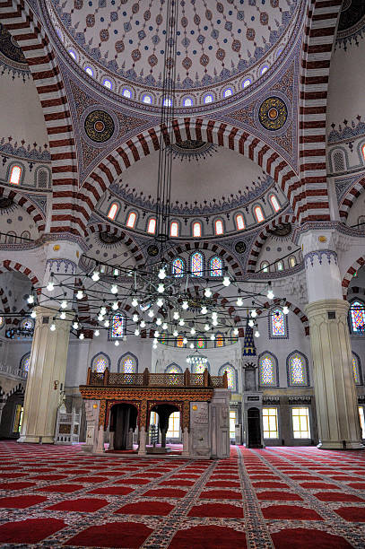 istock Mosque in Turkmenistan 465356588