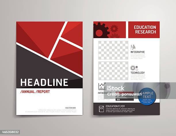 Vector Brochure Flyer Magazine Cover Booklet Poster Design Template Stock Illustration - Download Image Now