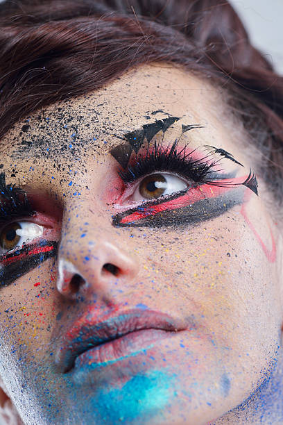 istock Beautiful Woman with  Luxury Makeup 465360067