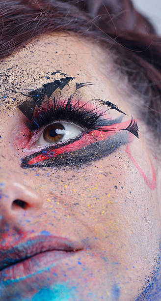istock Beautiful Woman with  Luxury Makeup 465363533