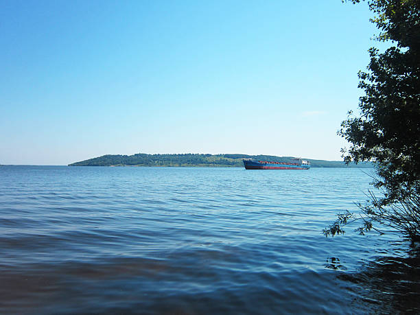 istock Reflections of Volga river, Russia 465367194