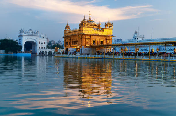 istock Golden Temple in the evening. Amritsar. India 465367794