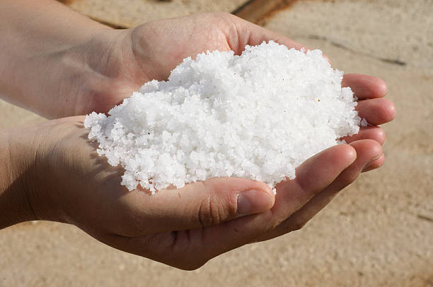 istock Pile of freshly harvested salt 465374586