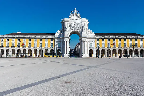 Photo of Commerce square,  Rua Augusta Arch.