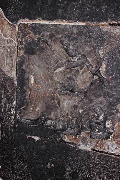 istock Sculpture in Ellora cave no. 16 (Kailasanatha temple) 465374934