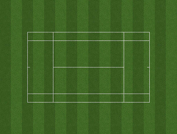 istock Tennis Court Lawn Layout 465375024