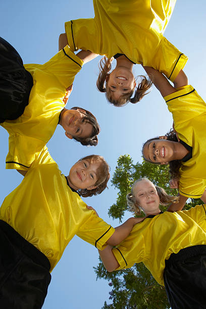 istock Girls Soccer team 465376444
