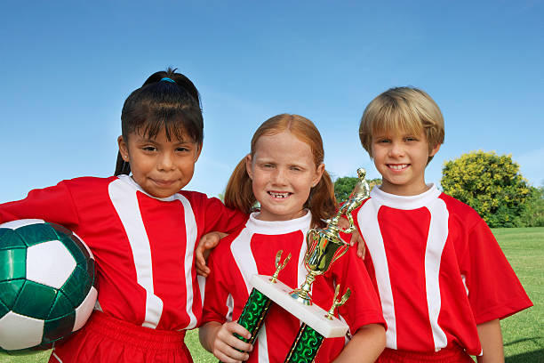 istock Girls Soccer team 465376460