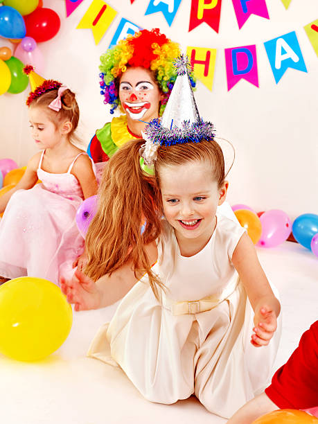 istock Child birthday party 465383562