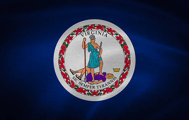 istock flag of virginia 465387804