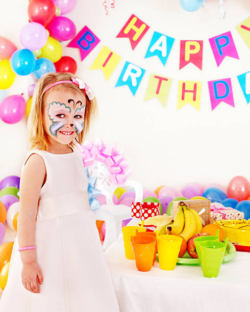 istock Child birthday party 465389448