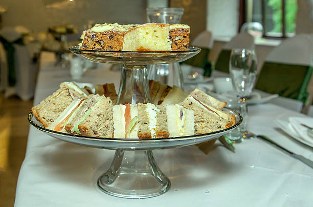 istock Afternoon tea at the wedding venue 465389914