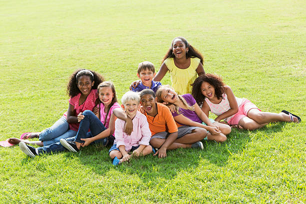 istock Multi-ethnic group of children 465390911