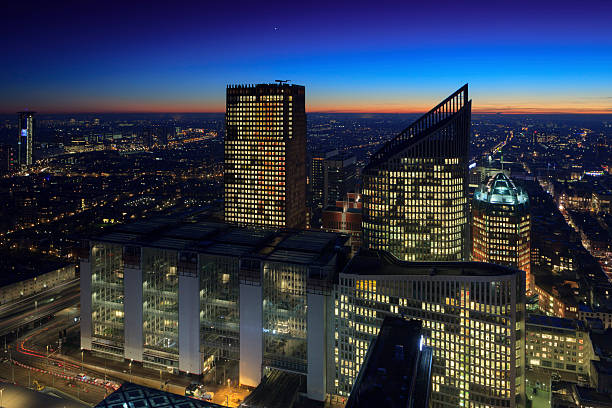 istock aerial view on The Hague's city centre 465391133