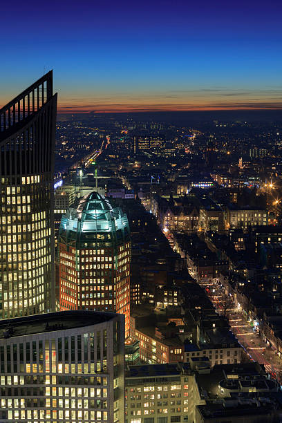 istock aerial view on The Hague's city centre 465391141