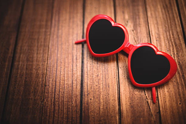 istock heart shape sunglasses for st. valentine 465391553