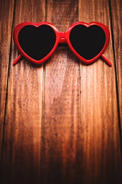istock heart shape sunglasses for st. valentine 465391559