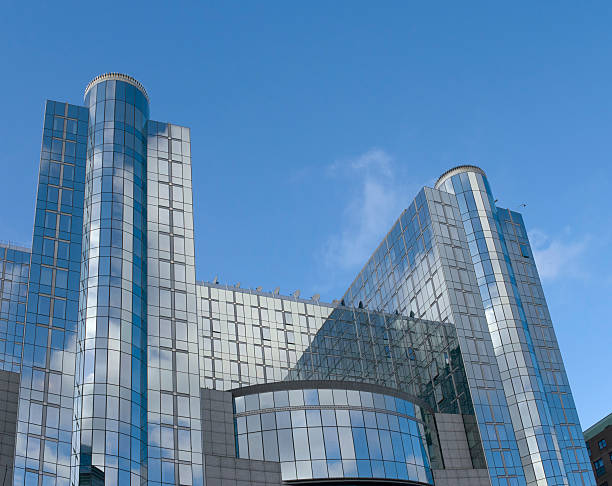 istock European Parliament building in Brussels 465392317