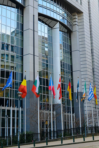 istock European Parliament building in Brussels 465392325