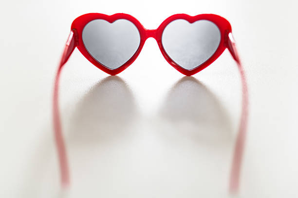 istock heart shape sunglasses for st. valentine 465392427