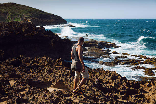 istock Man staring at the ocean 465393769