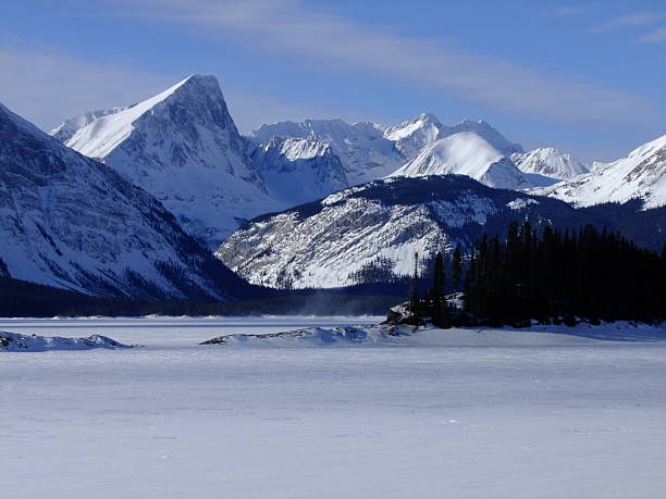 istock Mountain Frozen Lake 465396954