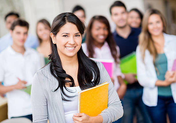 istock Female student at the university 465400669