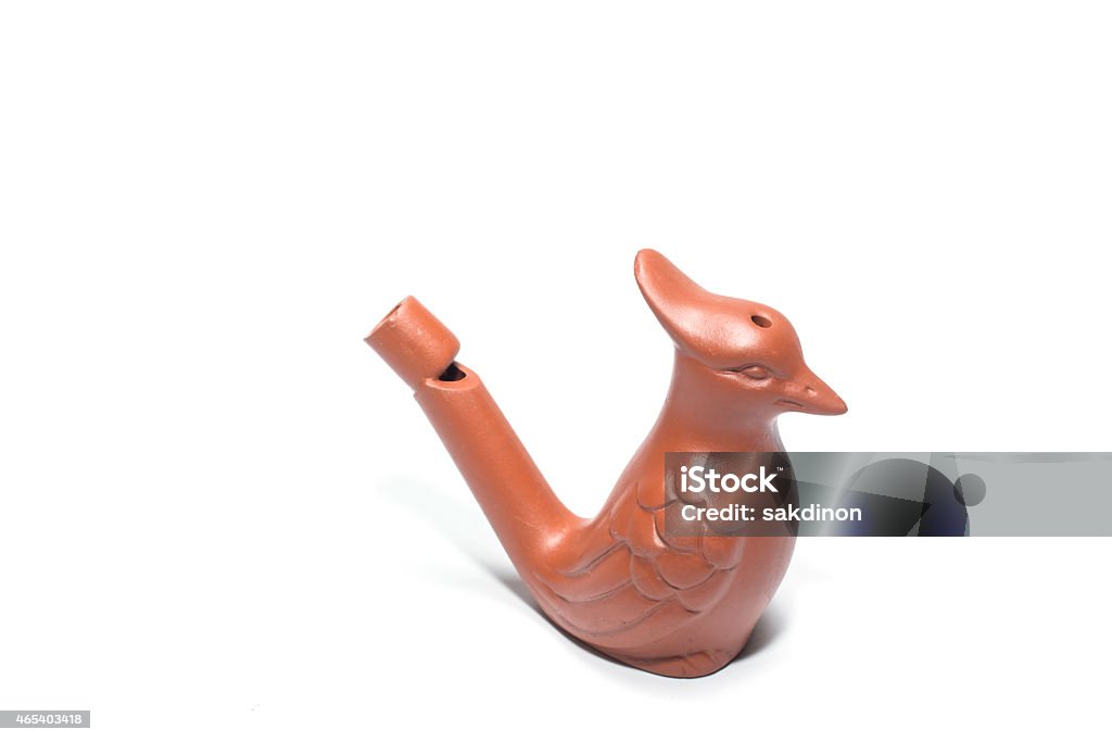 Clay Whistle In The Bird Shape Stock Photo - Download Image Now - 2015,  Animal, Architecture - iStock