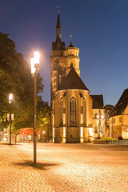 Square Schloßplatz of the german city Stuttgart