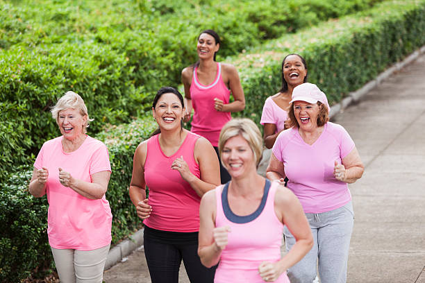 istock Breast cancer rally 465413045