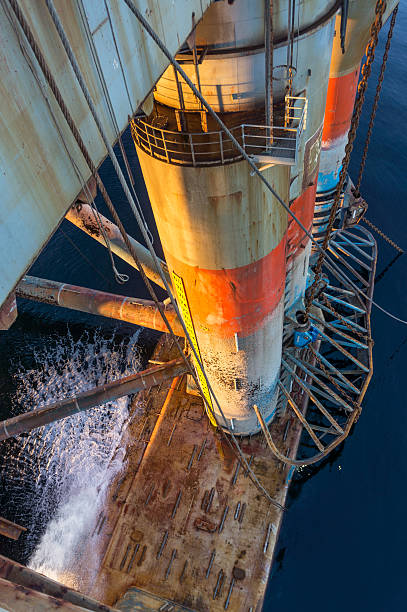 istock oil rig platform pontoon at sea 465415965